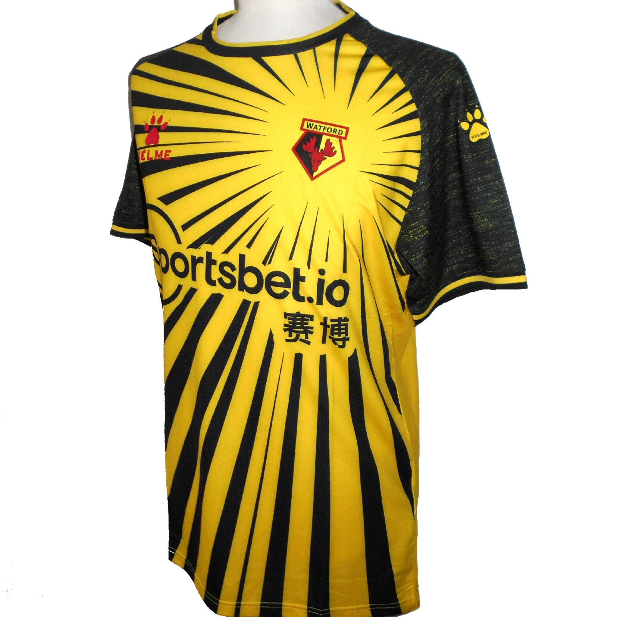 WATFORD FC Kelme 2020-2021 Home Football Shirt | Football Fan UK