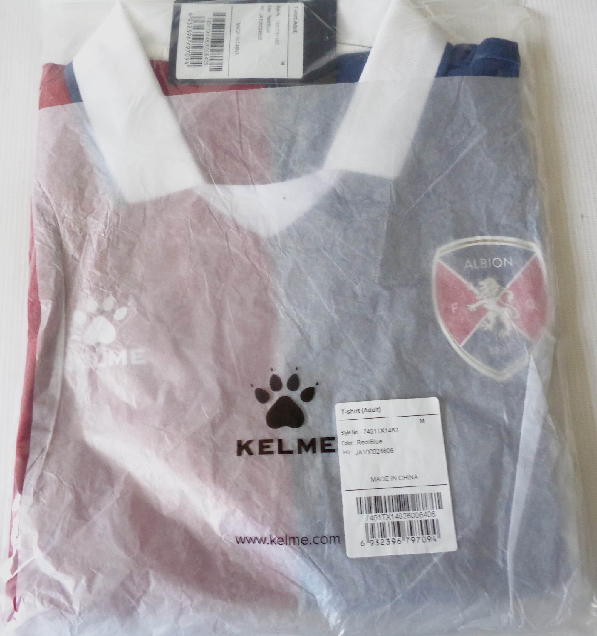 ALBION FC (Uruguay) Kelme Home Football Shirt 2025 (NEW- Multiple Sizes) - Image 2