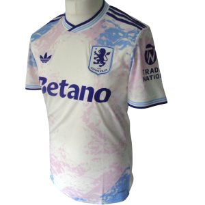 ASTON VILLA FC 2025-2026 Adidas Originals Third Football Shirt (NEW - Multiple Sizes)