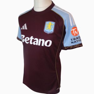 ASTON VILLA FC 2025-2026 Adidas Home Football Shirt (NEW - Multiple Sizes)