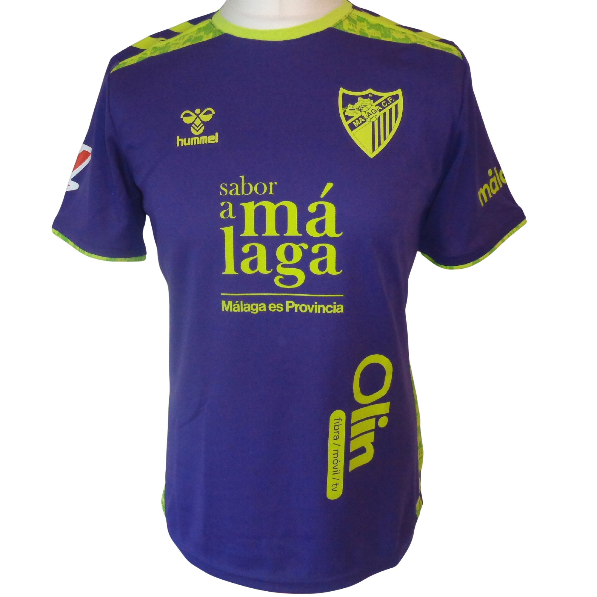 MALAGA CF Hummel 2024-2025 Away Football Shirt (NEW-Multiple sizes) - Image 3