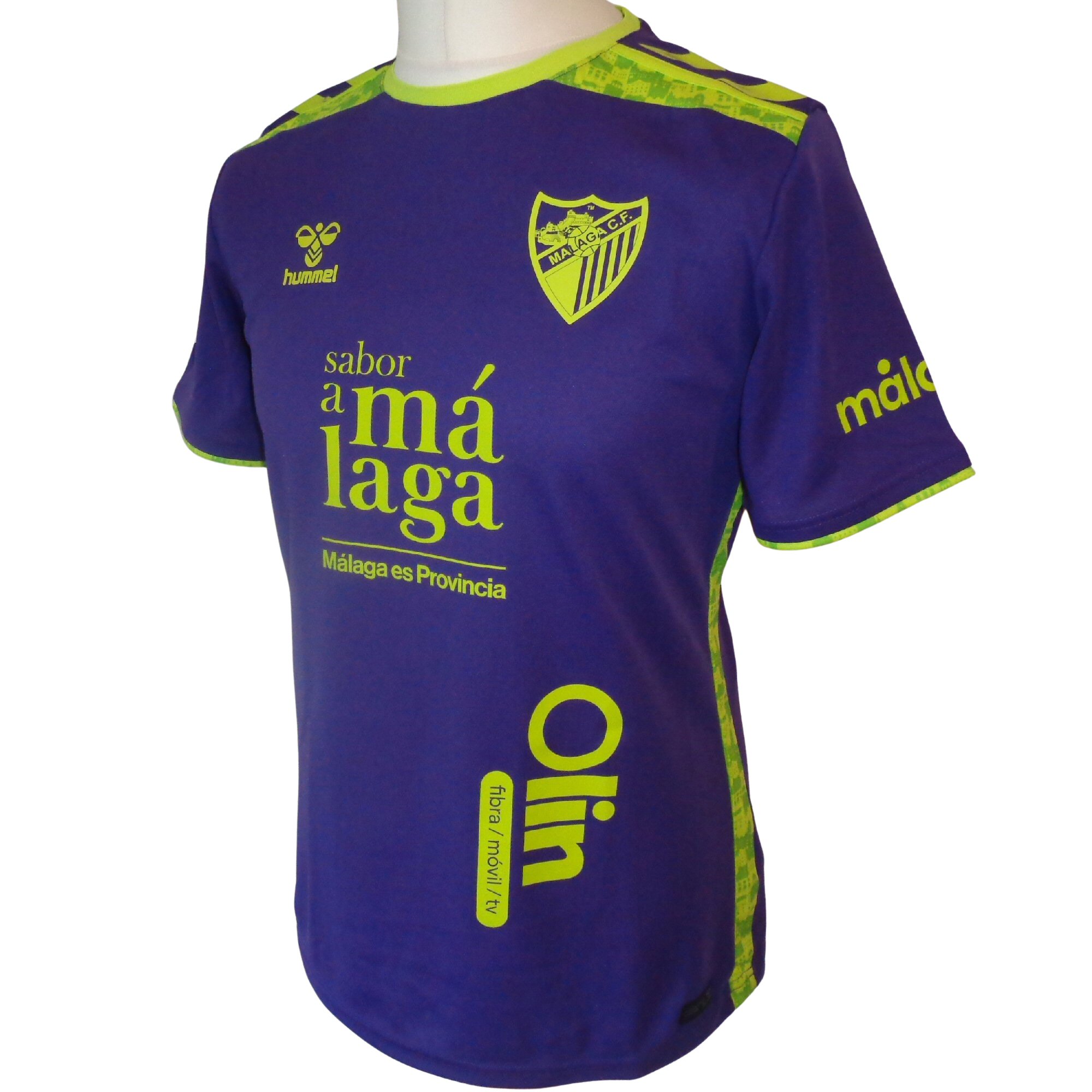 MALAGA CF Hummel 2024-2025 Away Football Shirt (NEW-Multiple sizes)