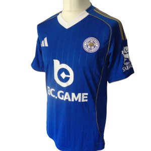 LEICESTER CITY Adidas 2025-2026 Home Football Shirt (NEW- Multiple Sizes)