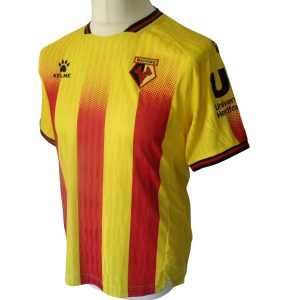 WATFORD FC Kelme 2025-2026 Home Football Shirt (NEW- Multiple Sizes)