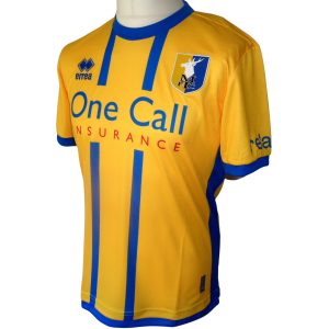 MANSFIELD TOWN Errea 2025-2026 Home Football Shirt (NEW- Multiple Sizes)