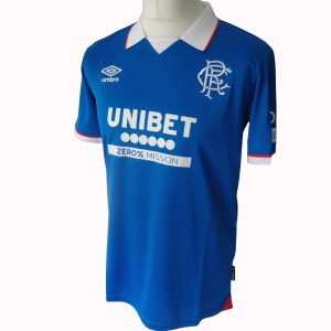 RANGERS FC Umbro 2025-2026 Home Football Shirt (NEW- Multiple Sizes)